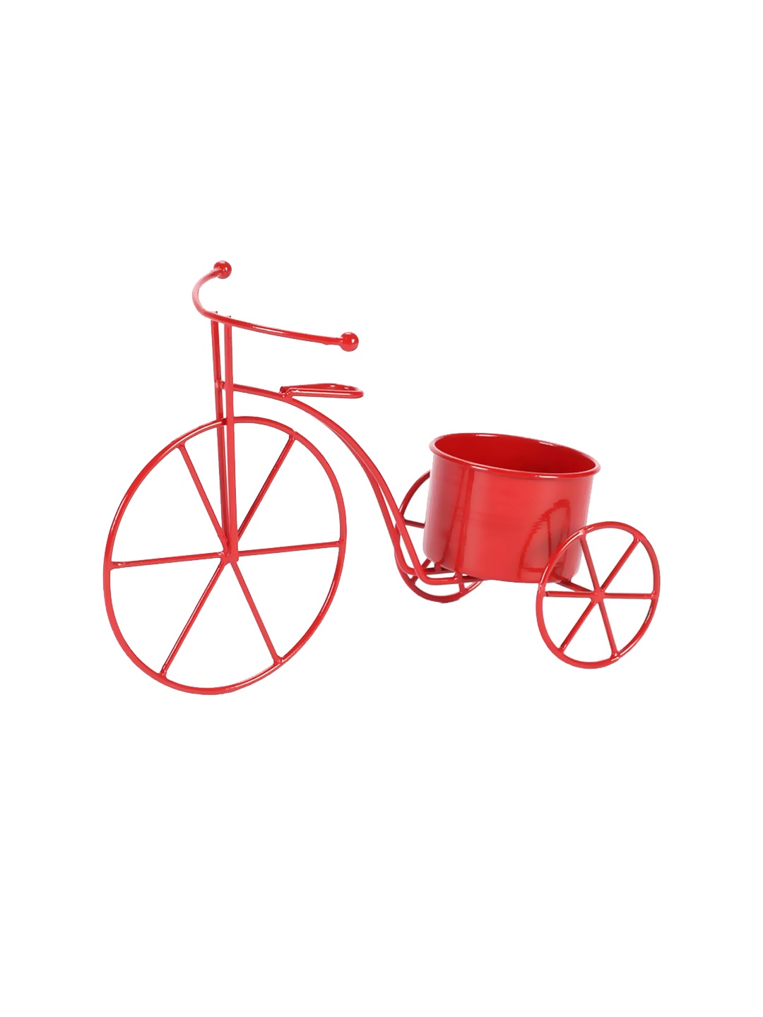 

green girgit Red Small Cycle Planter