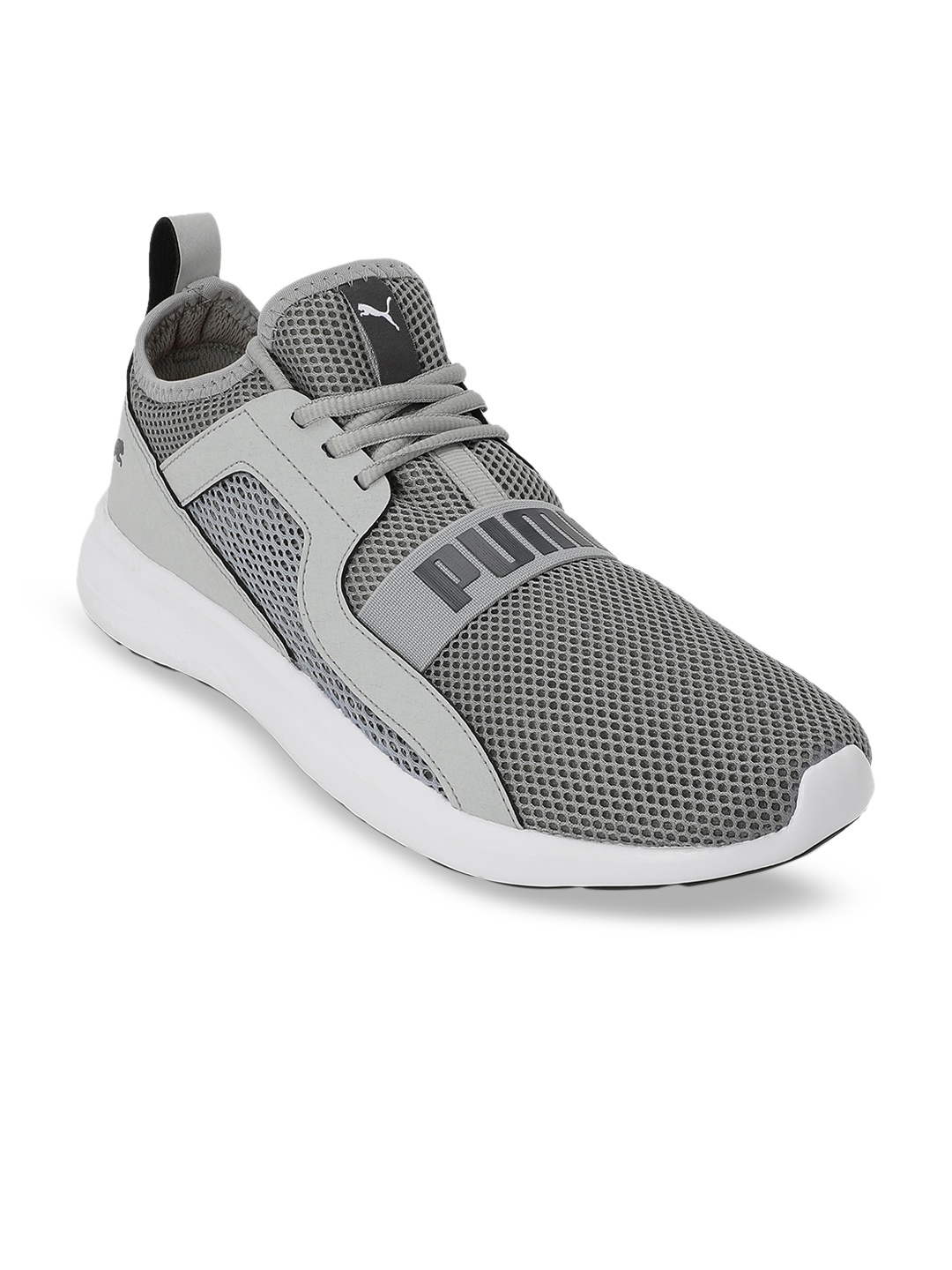 

Puma Men Grey Mesh Running Shoes