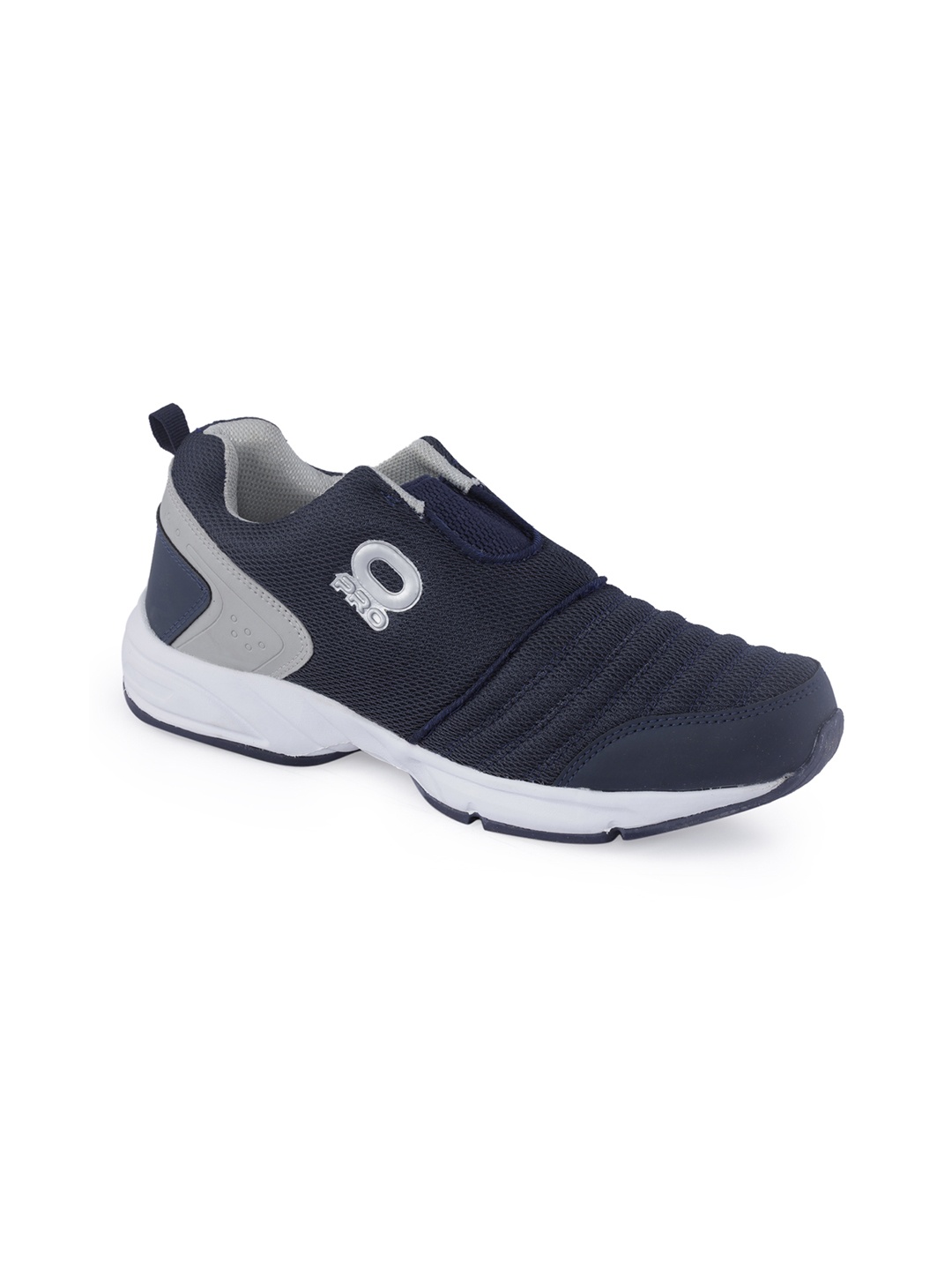 

Khadims Men Navy Blue Textile Running Shoes