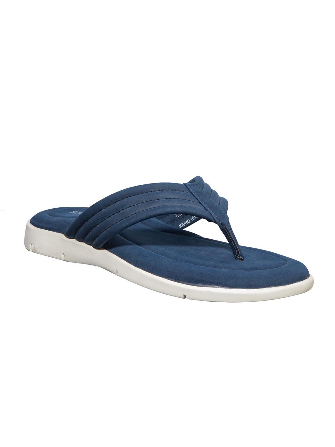 

Khadims Men Blue Comfort Sandals