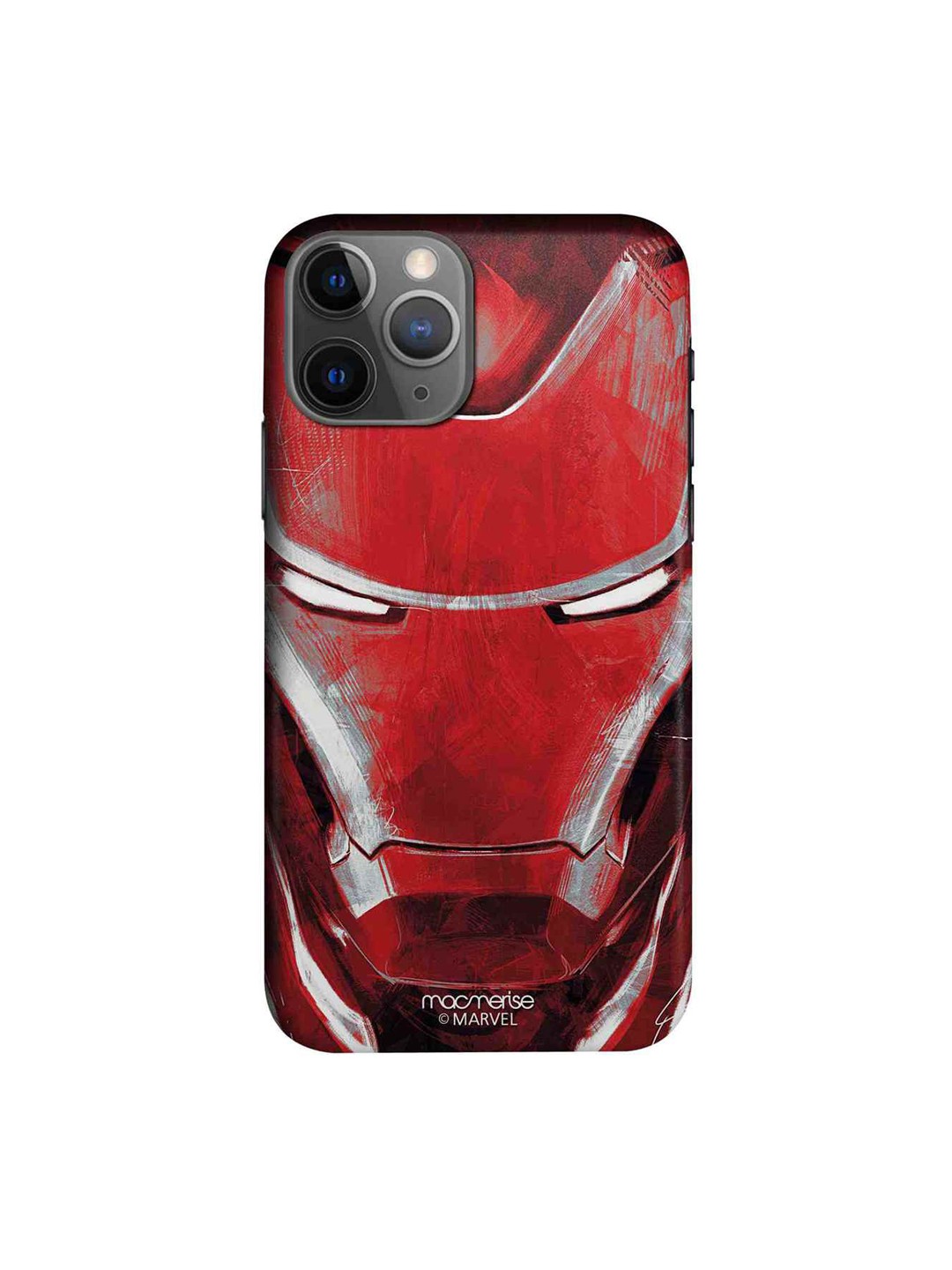 

macmerise Red Charcoal Art Iron Man Pro Case For iPhone 11 Pro Max