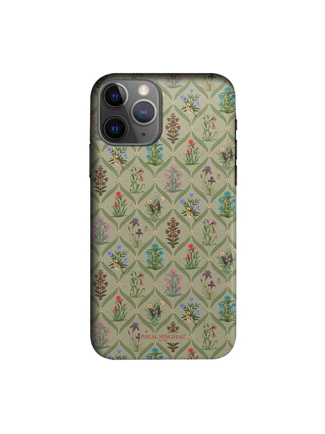 

macmerise Green & Blue Payal Singhal Mughal Motifs Pro Case For iPhone 11 Pro Max