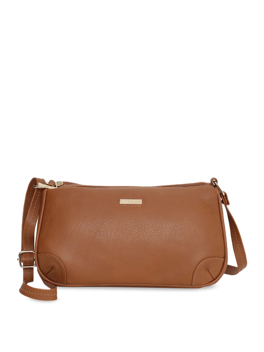 

Fastrack Tan Structured Sling Bag