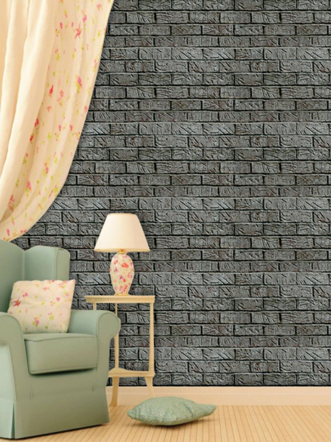 

PAPER PLANE DESIGN Grey Printed Waterproof Vinyl Wallpaper