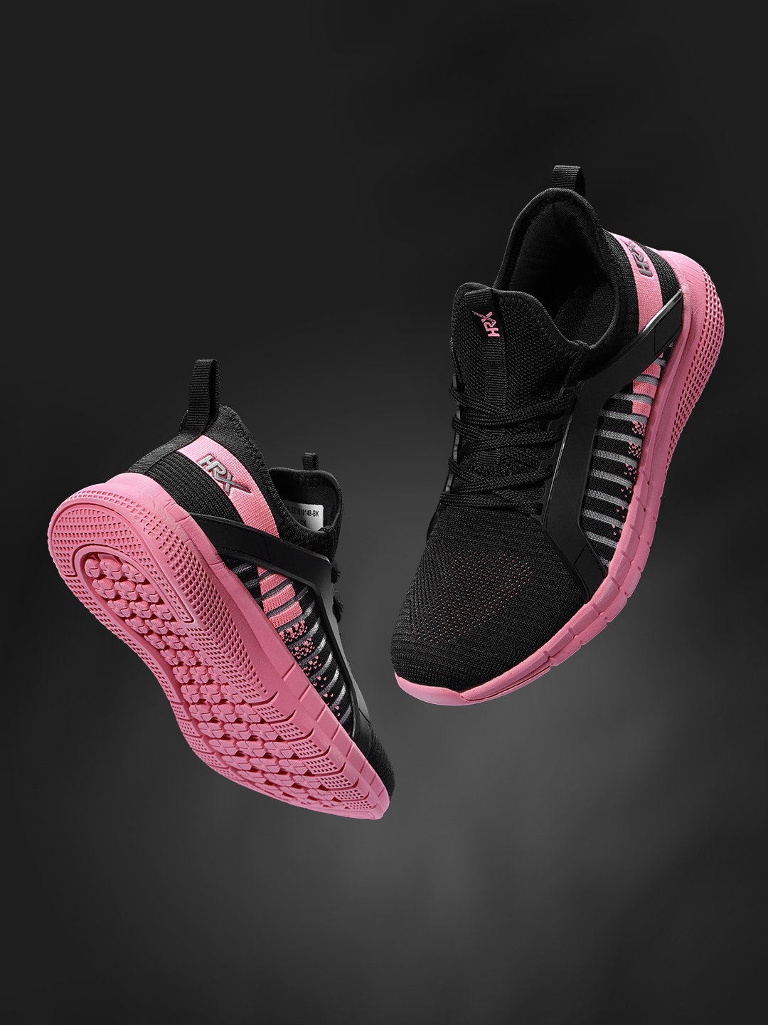 

HRX by Hrithik Roshan Women Black Running Shoes