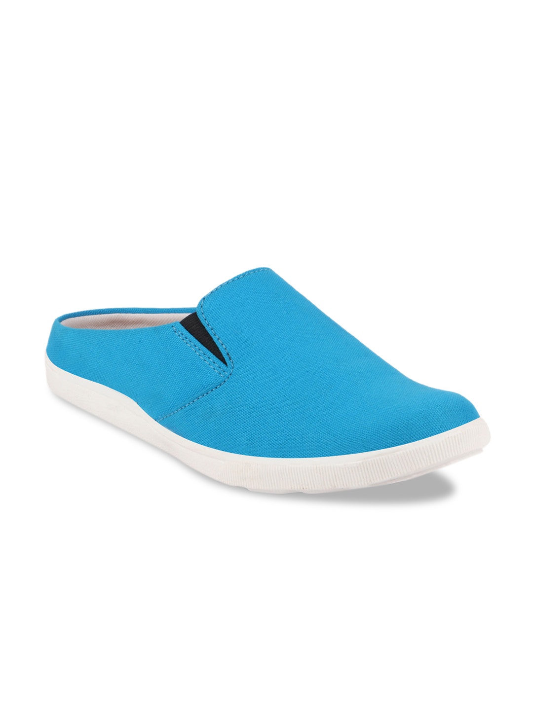 

FAUSTO Men Blue Solid Slip-On Sneakers