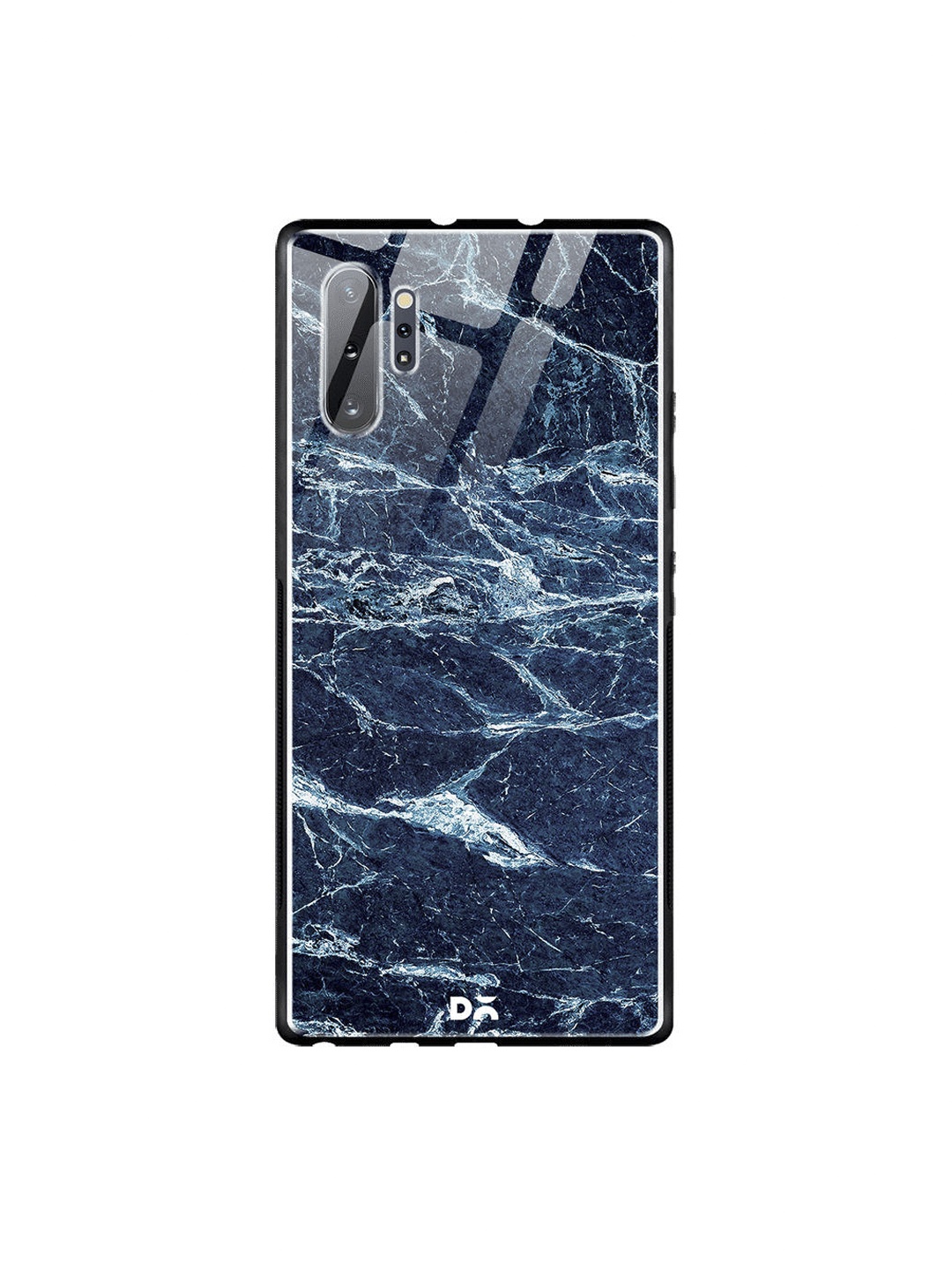 

DailyObjects Black & Blue Sea Marble Samsung Galaxy Note 10 Plus Glass Case