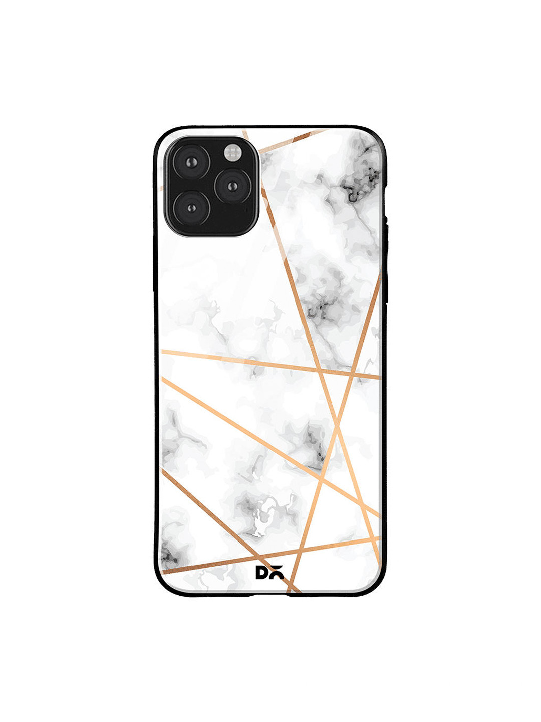 

DailyObjects Grey & Brown Marble Lines iPhone 11 Pro Glass Mobile Cover