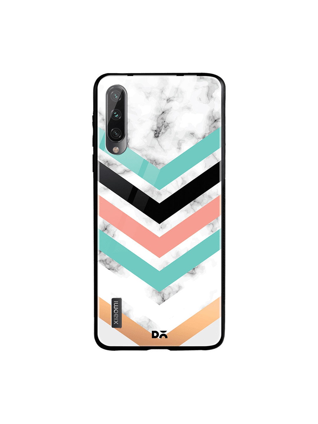 

DailyObjects White & Black Marble III 38 Xiaomi Mi A3 Glass Mobile Cover