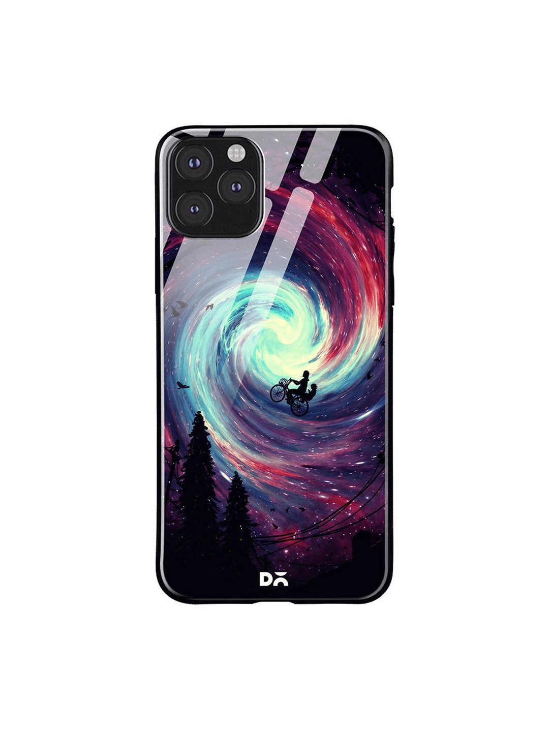 

DailyObjects Black & Blue Adventure Time iPhone 11 Pro Max Glass Case