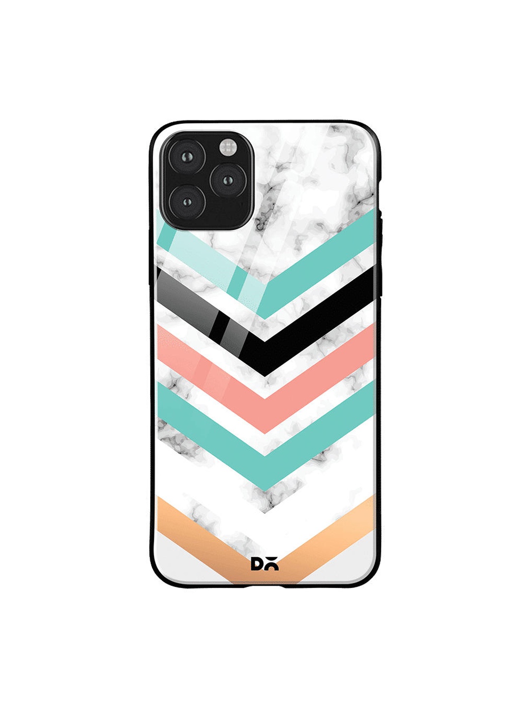 

DailyObjects Grey & Green Marble III 38 iPhone 11 Pro Max Glass Case