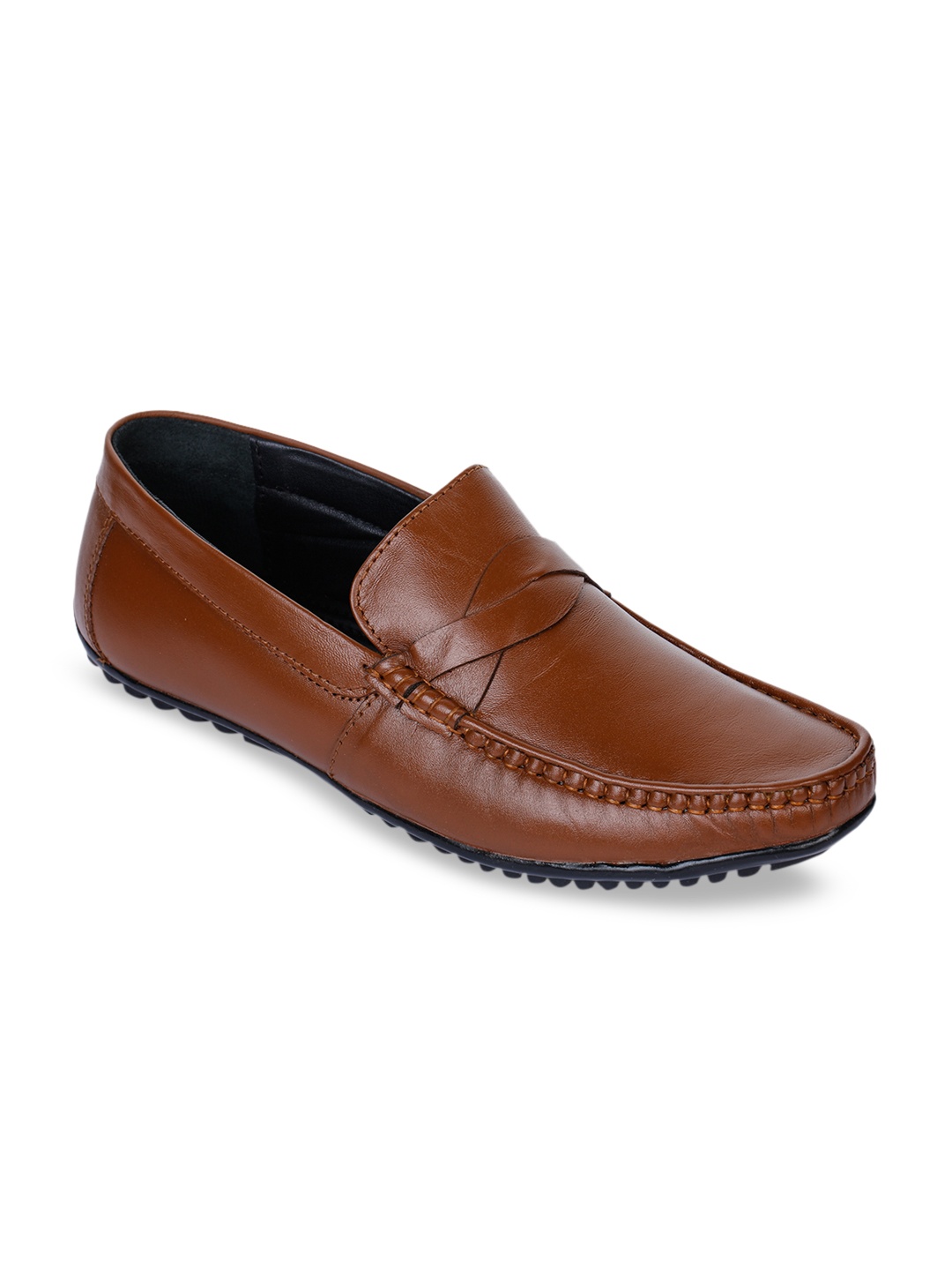 

Bruno Manetti Men Tan Brown Loafers