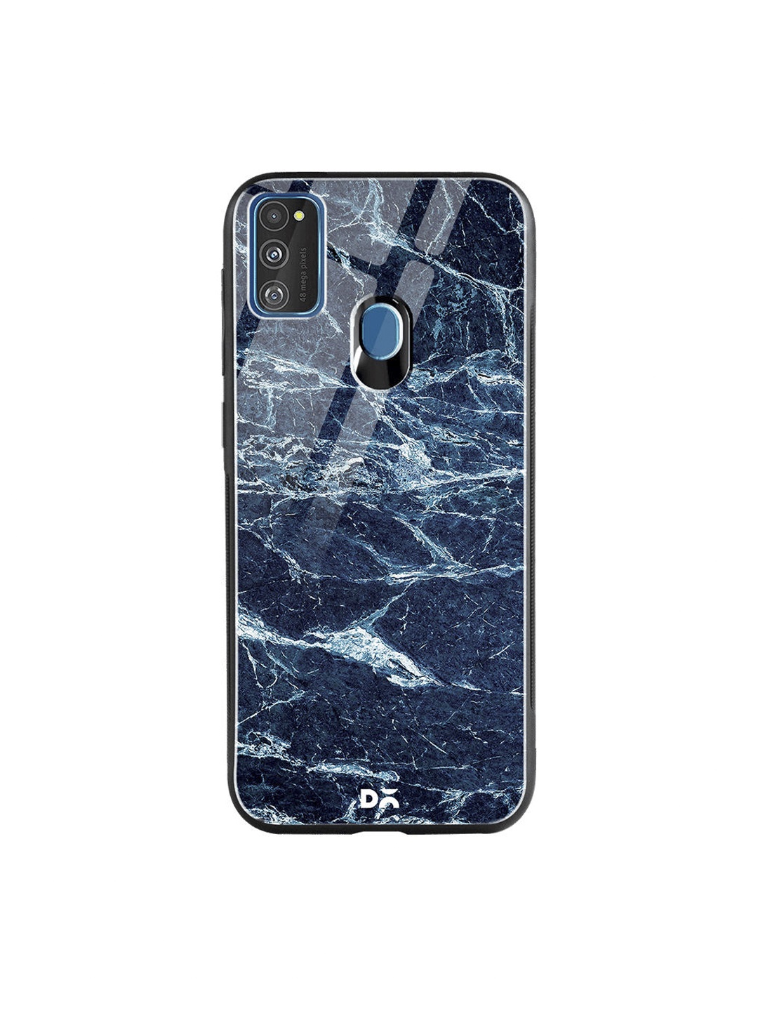 

DailyObjects Navy Blue Sea Marble Samsung Galaxy M30S Glass Case