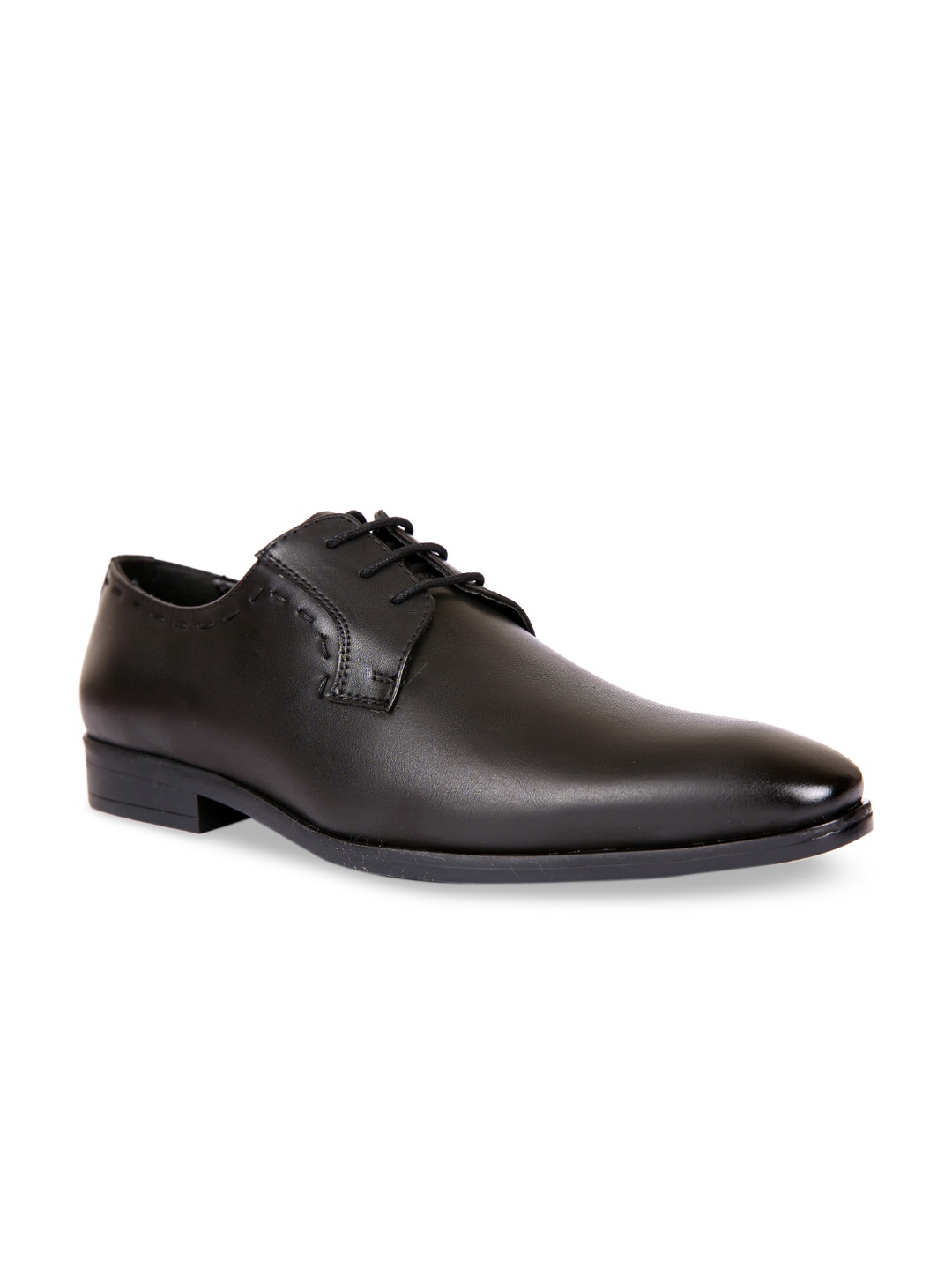 

San Frissco Men Black Solid Formal Derbys