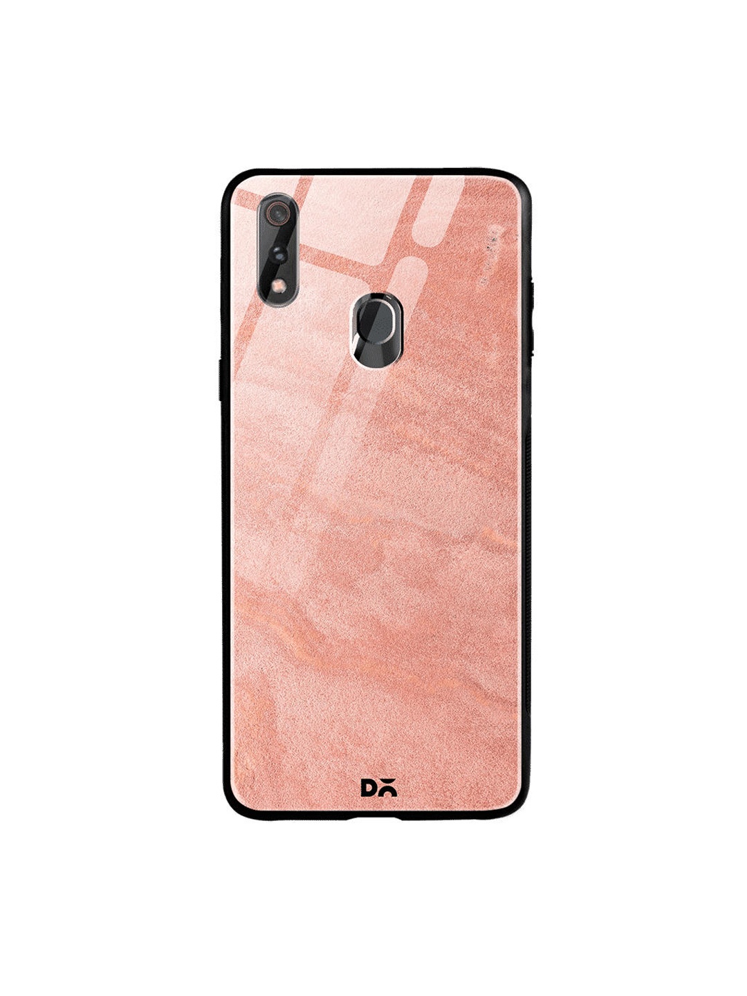 

DailyObjects Peach-Coloured Marble Sand Oppo Realme 3 Pro Glass Case