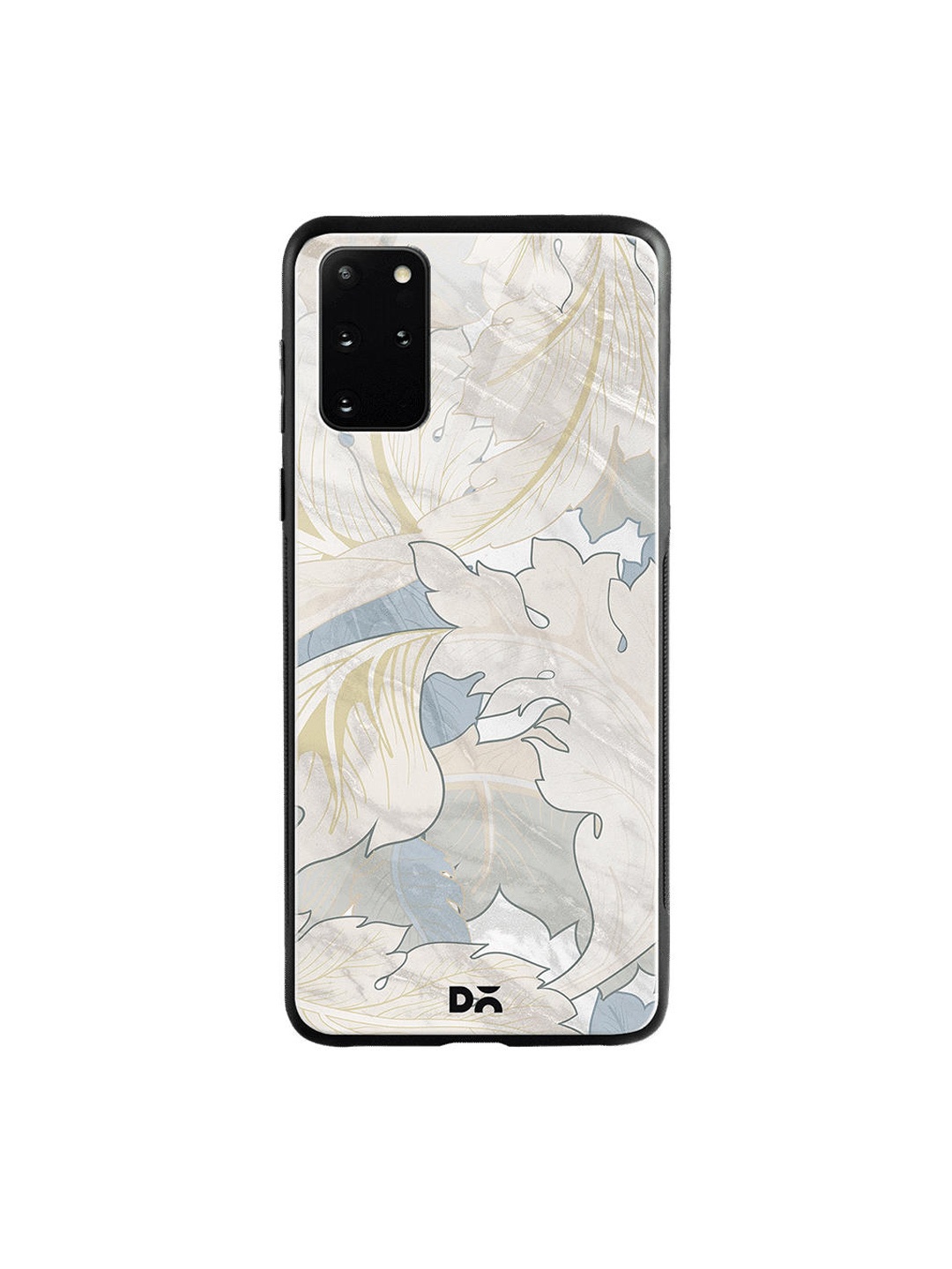 

DailyObjects Grey & Blue Marble Leaves Samsung Galaxy S20 Plus Glass Case