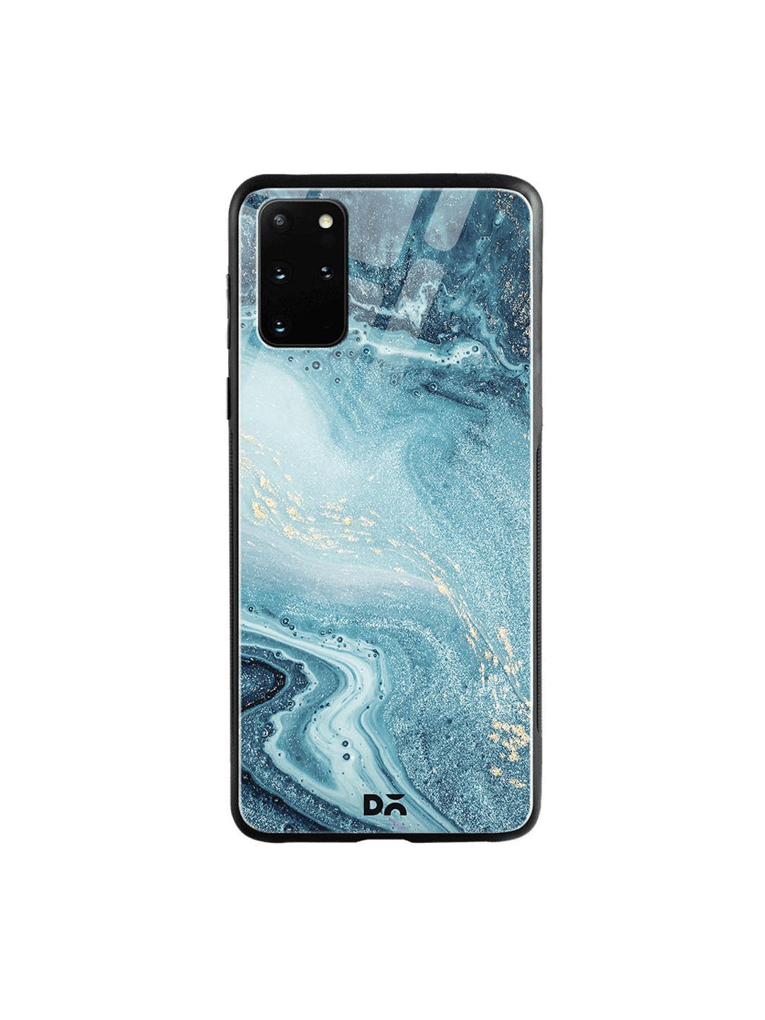 

DailyObjects Blue & White Marble Ocean Printed Samsung Galaxy S20 Plus Glass Case