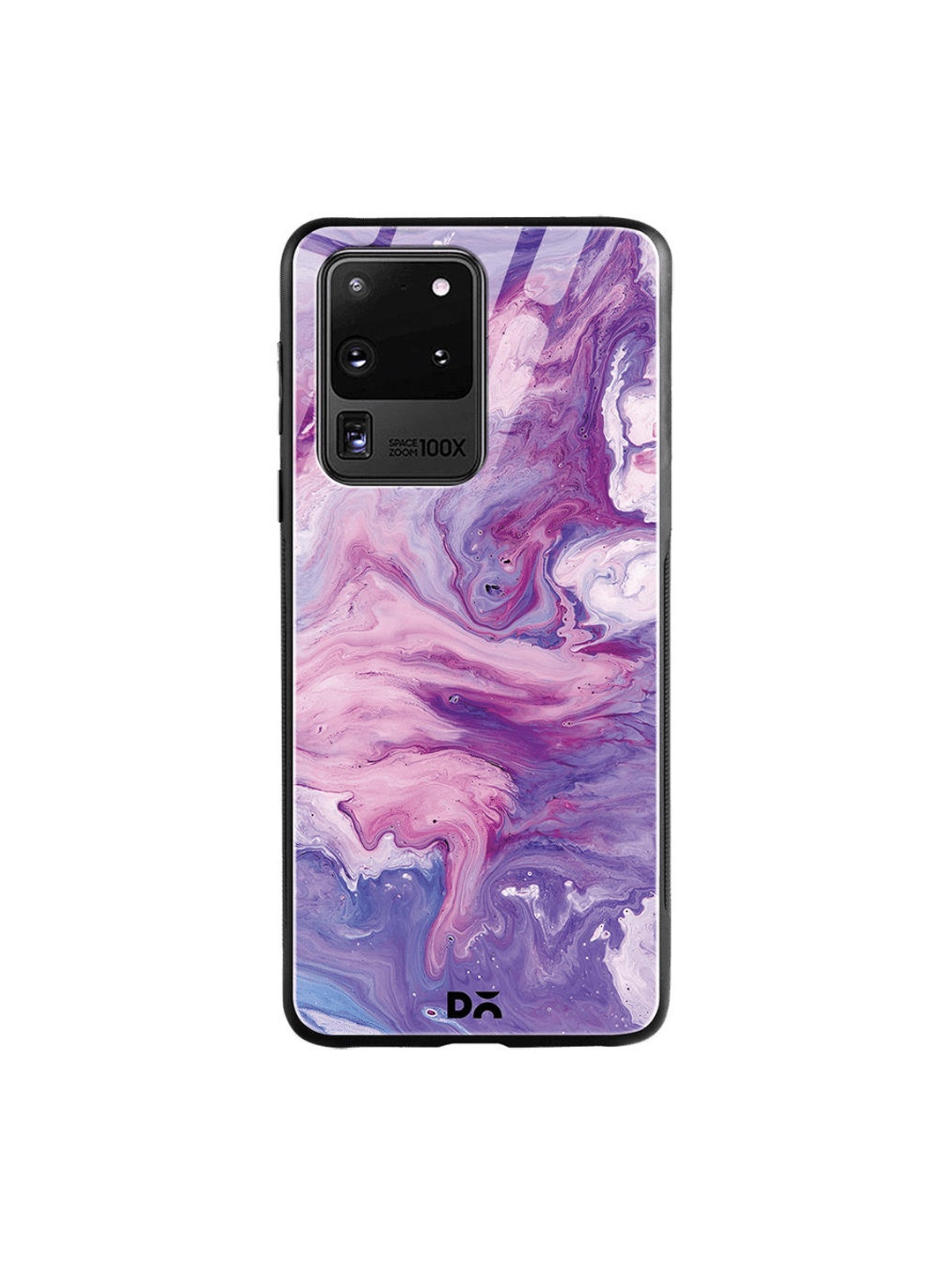 

DailyObjects Pink & Purple Marble Unicorn Samsung Galaxy S20 Ultra Glass Case