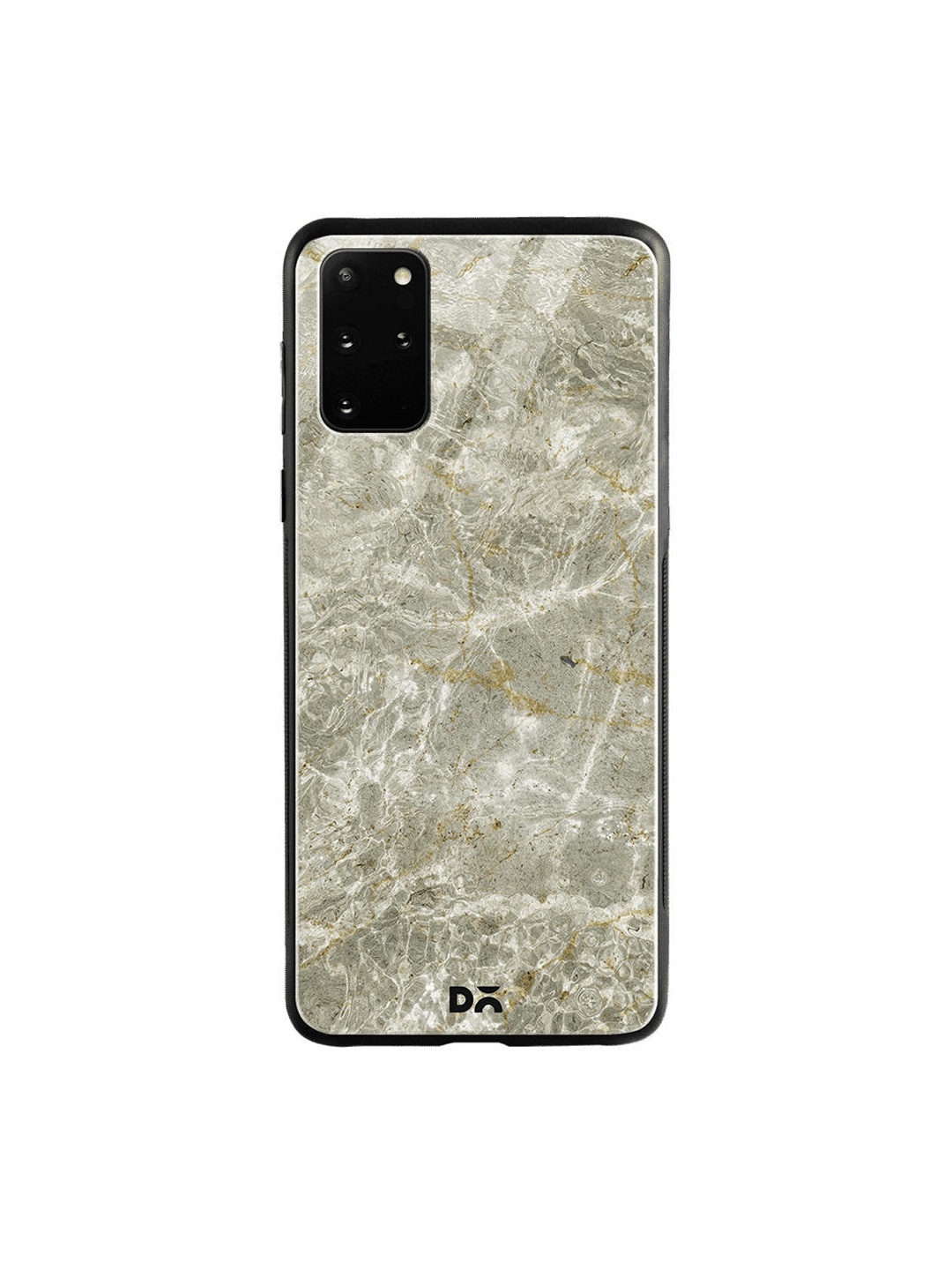 

DailyObjects Grey & Off-White Marble Samsung Galaxy S20 Plus Glass Case