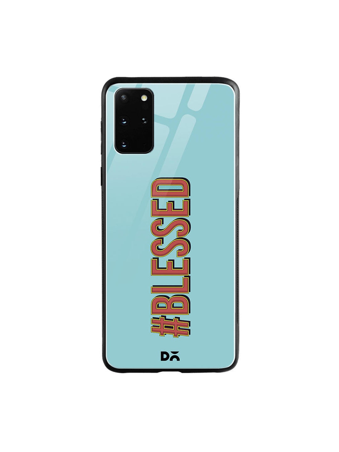 

DailyObjects Blue & Red Blessed Samsung Galaxy S20 Plus Glass Mboile Cover