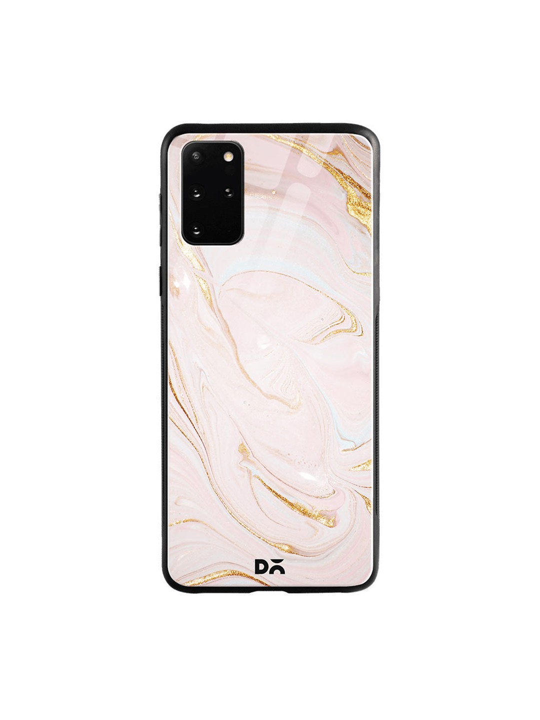 

DailyObjects Pink & Gold-ColouredMagistic Marble Samsung Galaxy S20 Plus Glass Mobile Cover