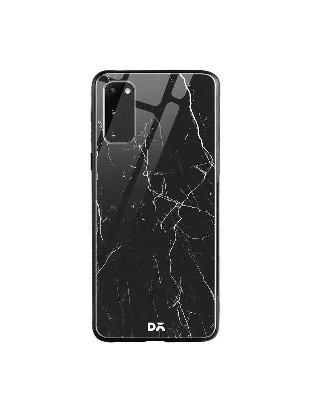 

DailyObjects Black & White Marble Samsung Galaxy S20 Glass Case