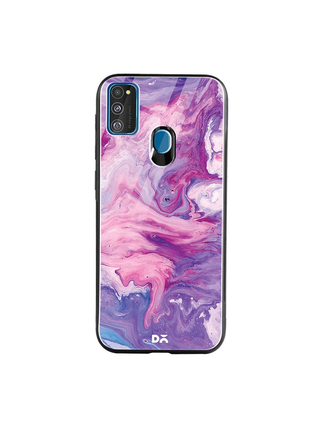 

DailyObjects Purple & Pink Marble Unicorn Samsung Galaxy M30S Glass Case