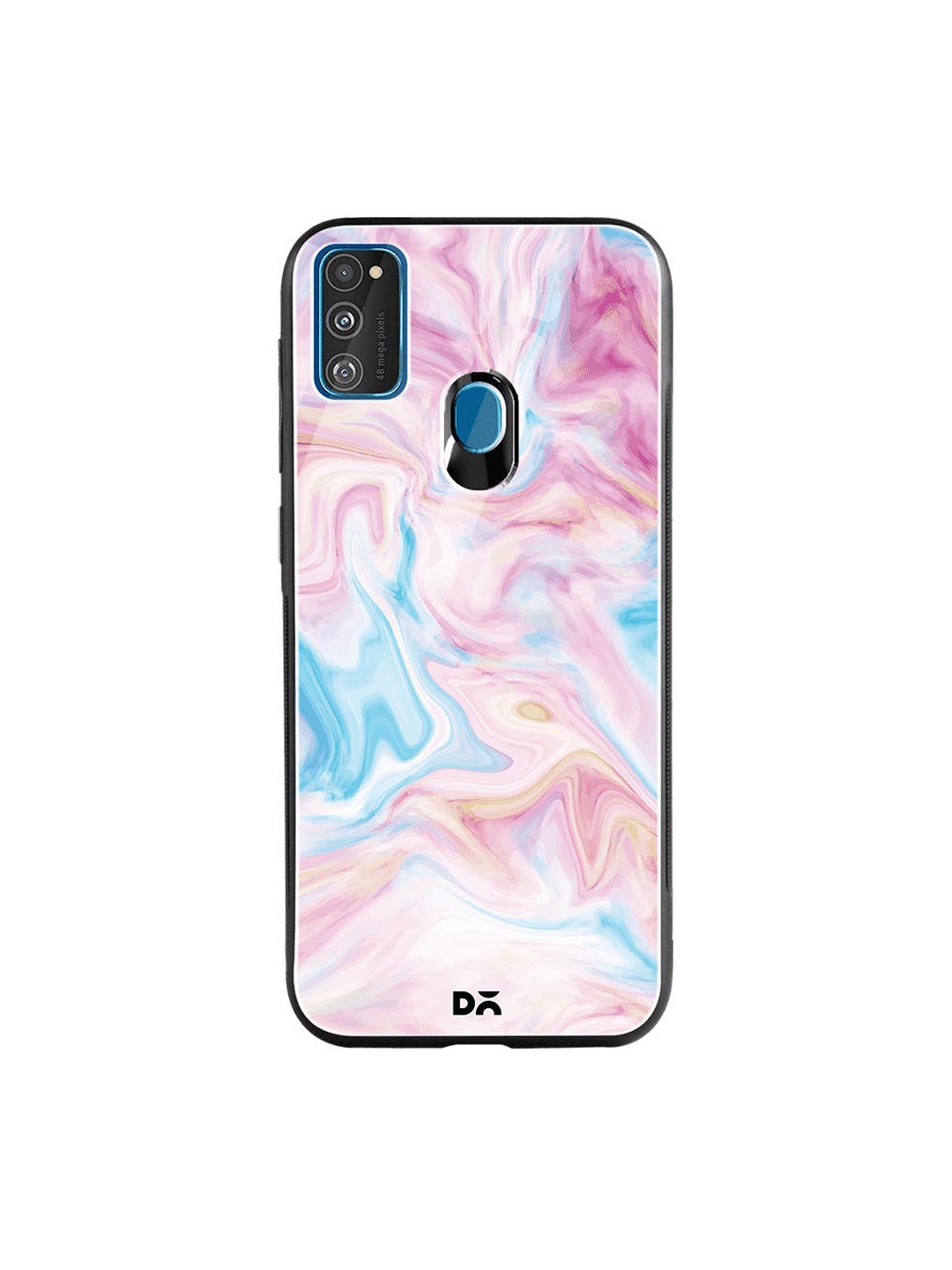 

DailyObjects Pink & Blue Pastel Marble Samsung Galaxy M30S Glass Mobile Case