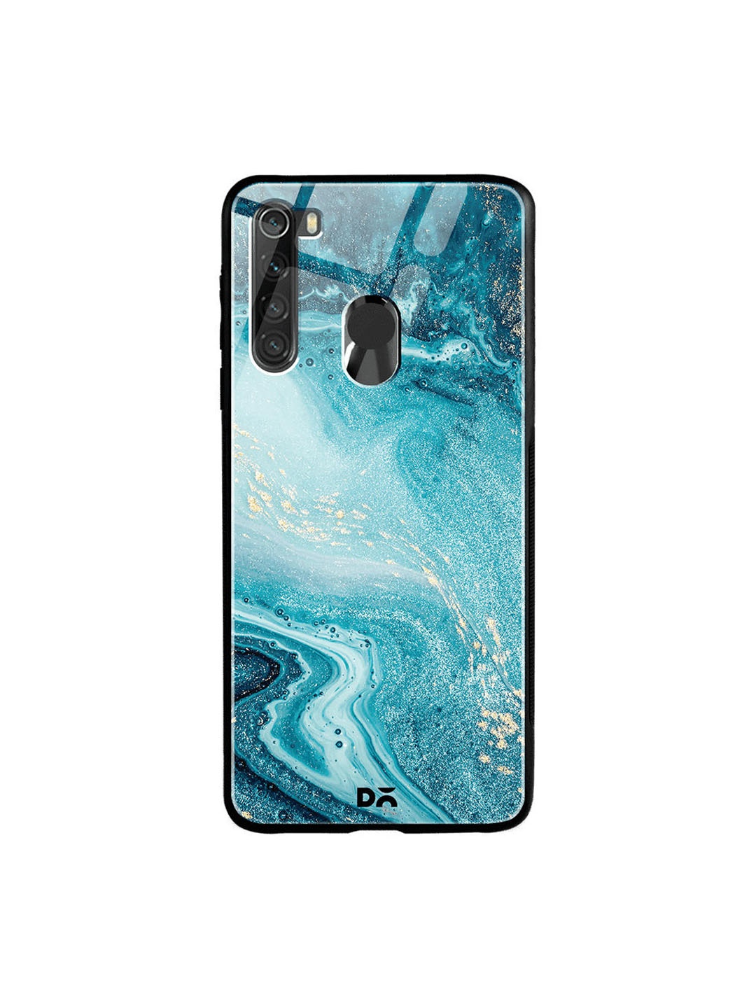 

DailyObjects Turquoise Blue & White Marble Ocean Xiaomi Redmi Note 8 Glass Case