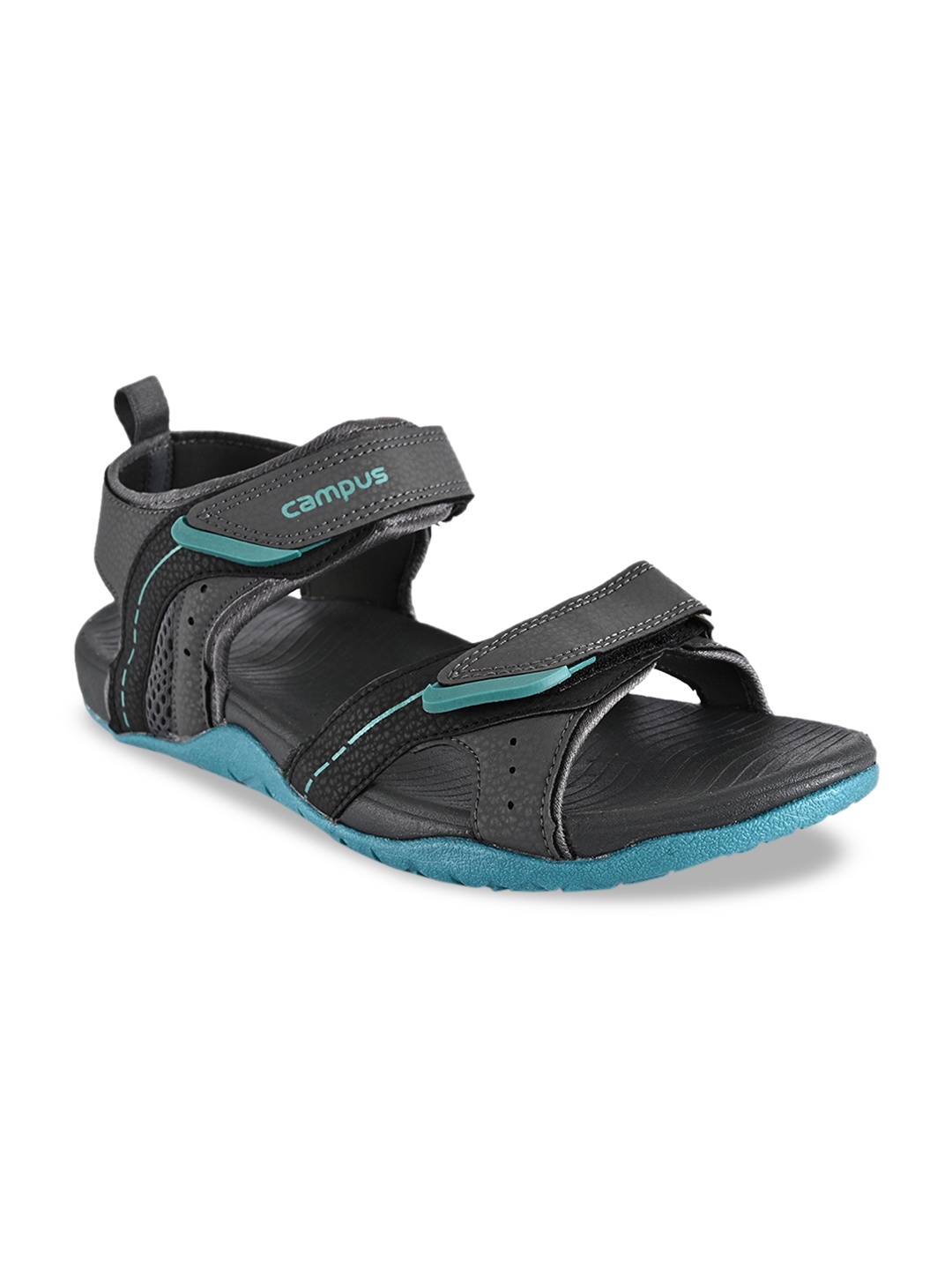 

Campus Men Sandals, Charcoal