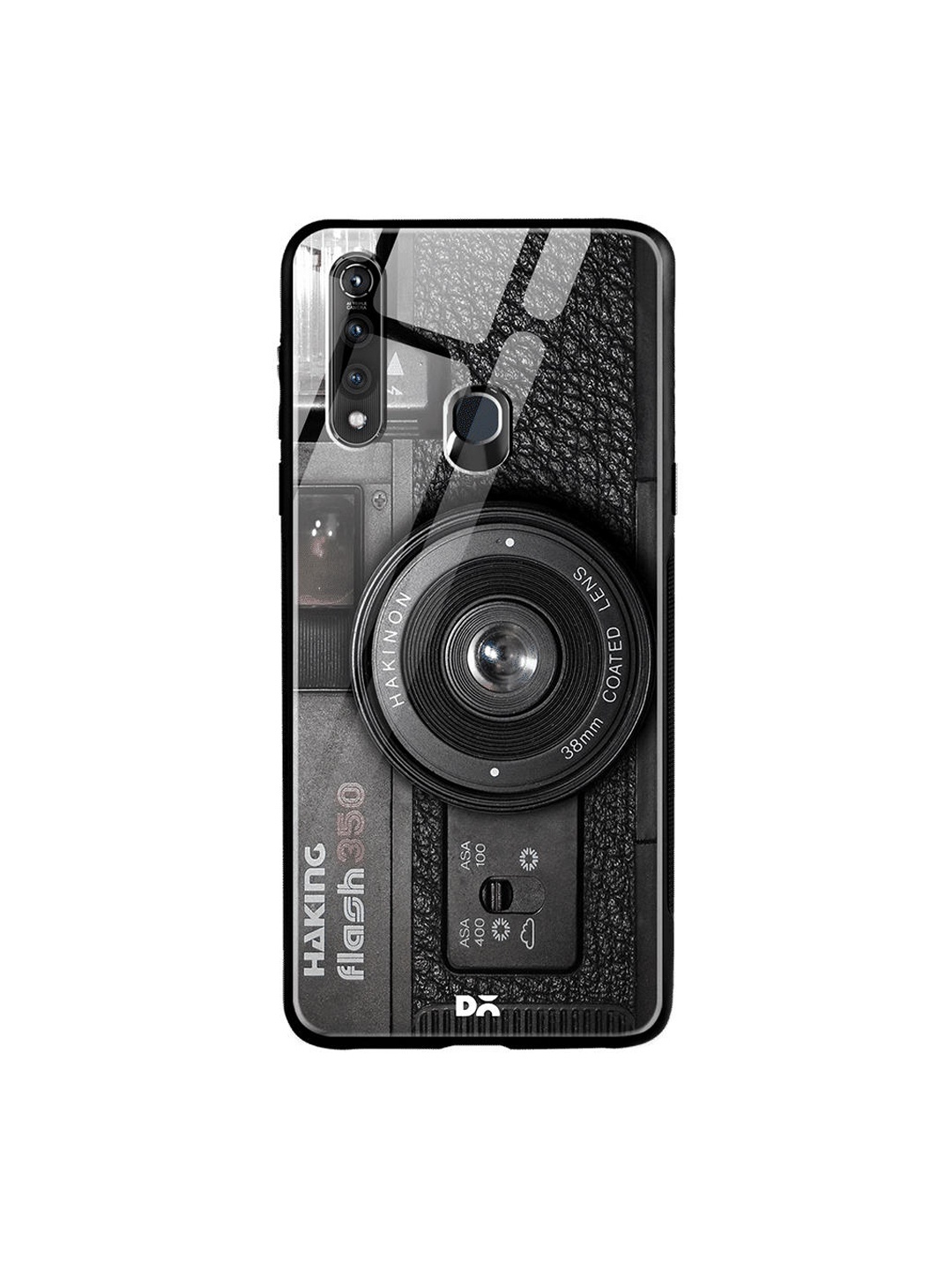 

DailyObjects Black Camera Vivo Z1 Pro Glass Case