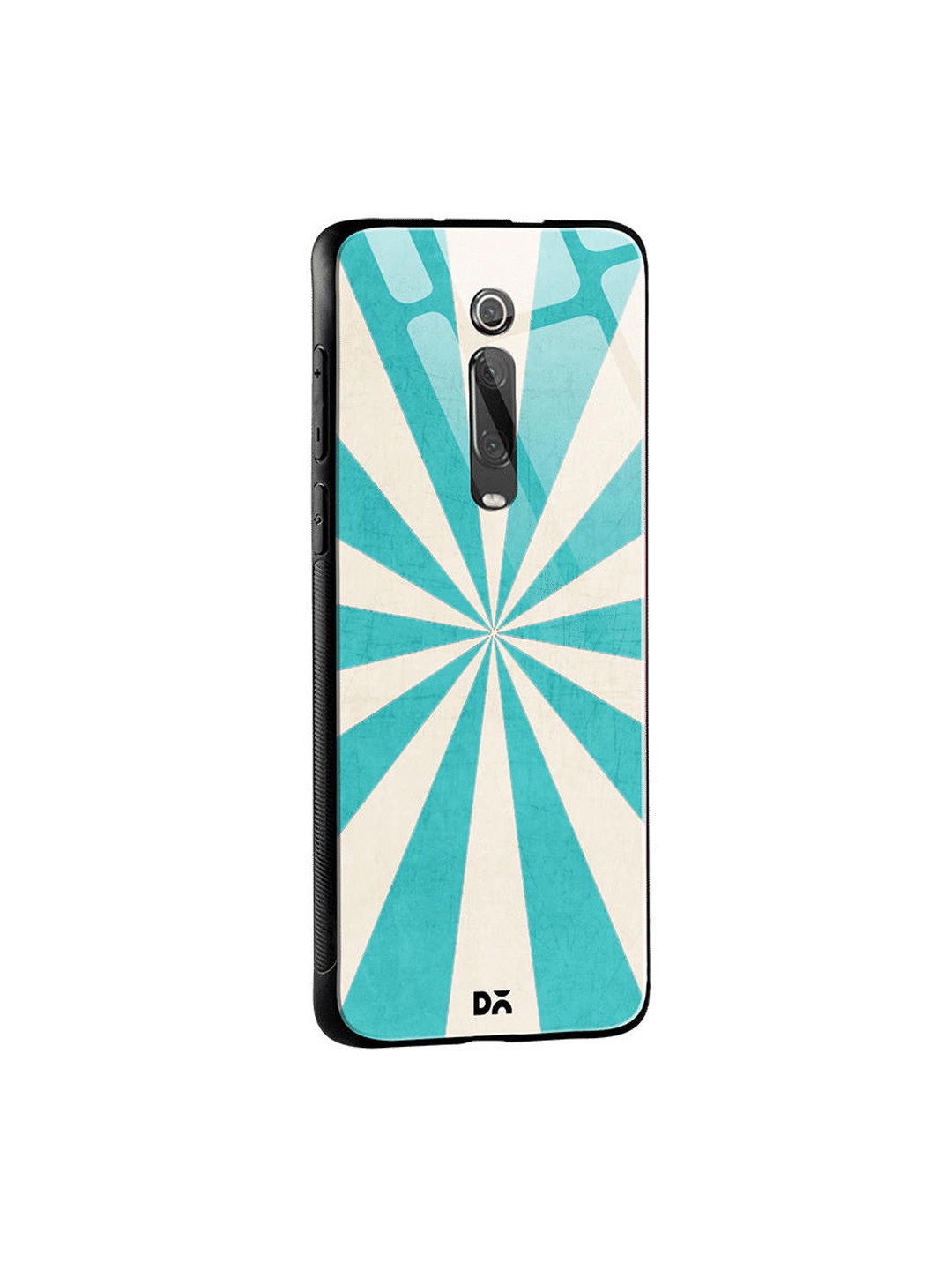 

DailyObjects Blue & White Aqua Starburst Xiaomi Redmi K20 Pro Glass Case
