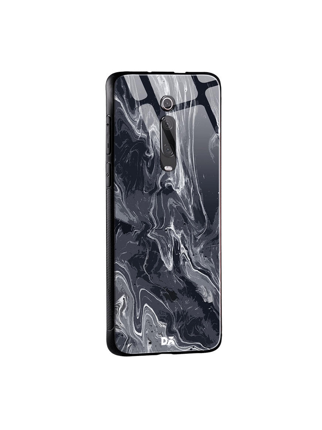 

DailyObjects Grey & White Marble Xiaomi Redmi K20 Glass Mobile Case