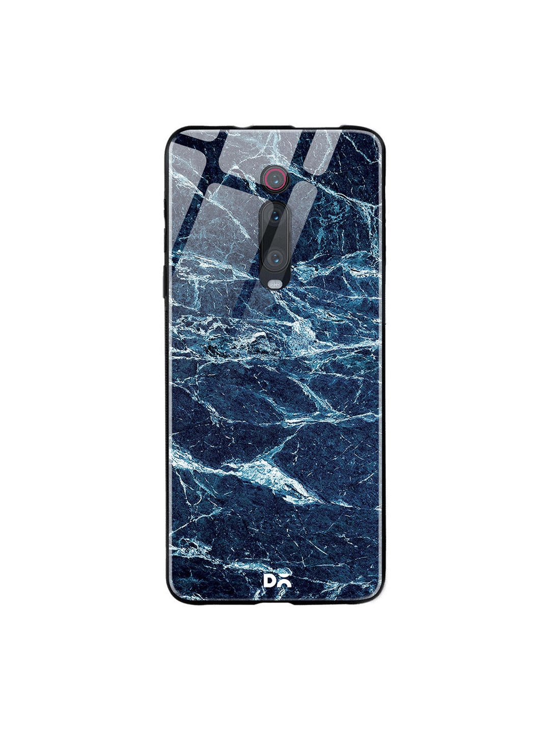 

DailyObjects Blue & White Sea Marble Xiaomi Redmi K20 Glass Mobile Case