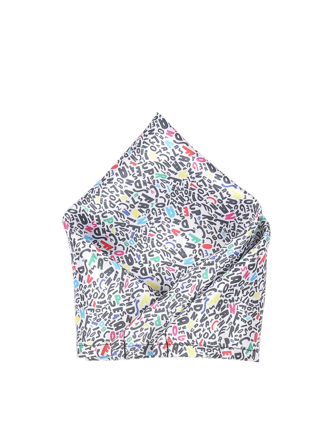 

Blacksmith Men Multicolored Printed Pocket Square, Multi