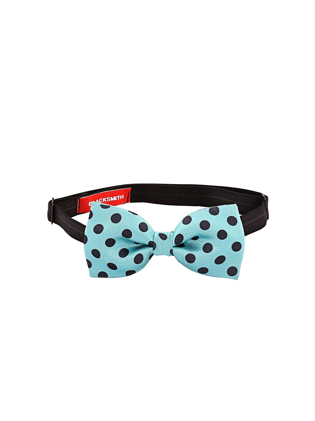 

Blacksmith Blue & Black Printed Bow Tie