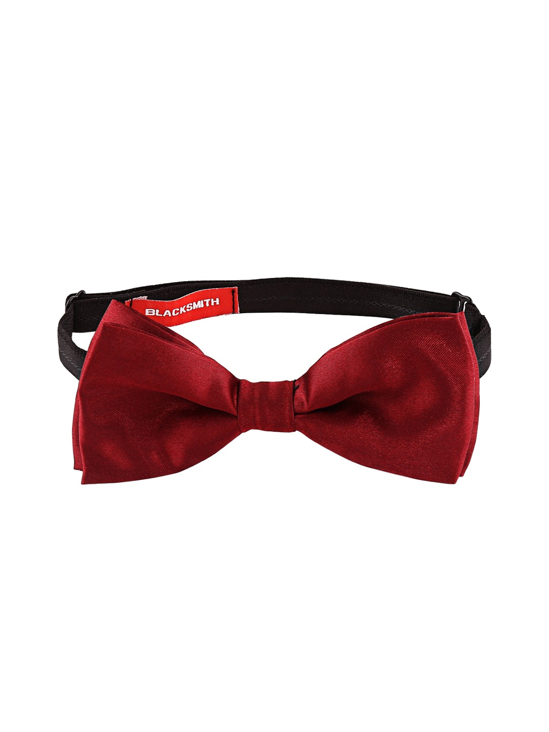 

Blacksmith Maroon Solid Bow Tie