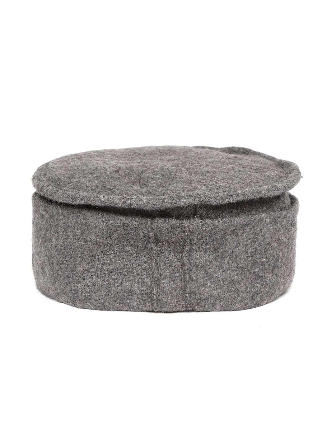 

Vastraa Fusion Unisex Grey Melange Woollen Afghani Pakol Cap