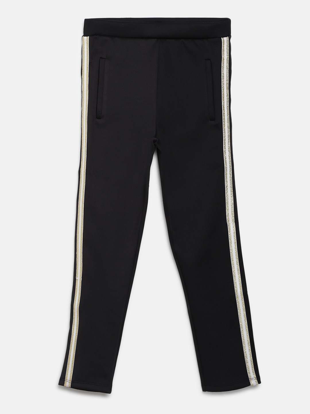 

Natilene Women Black Solid Treggings