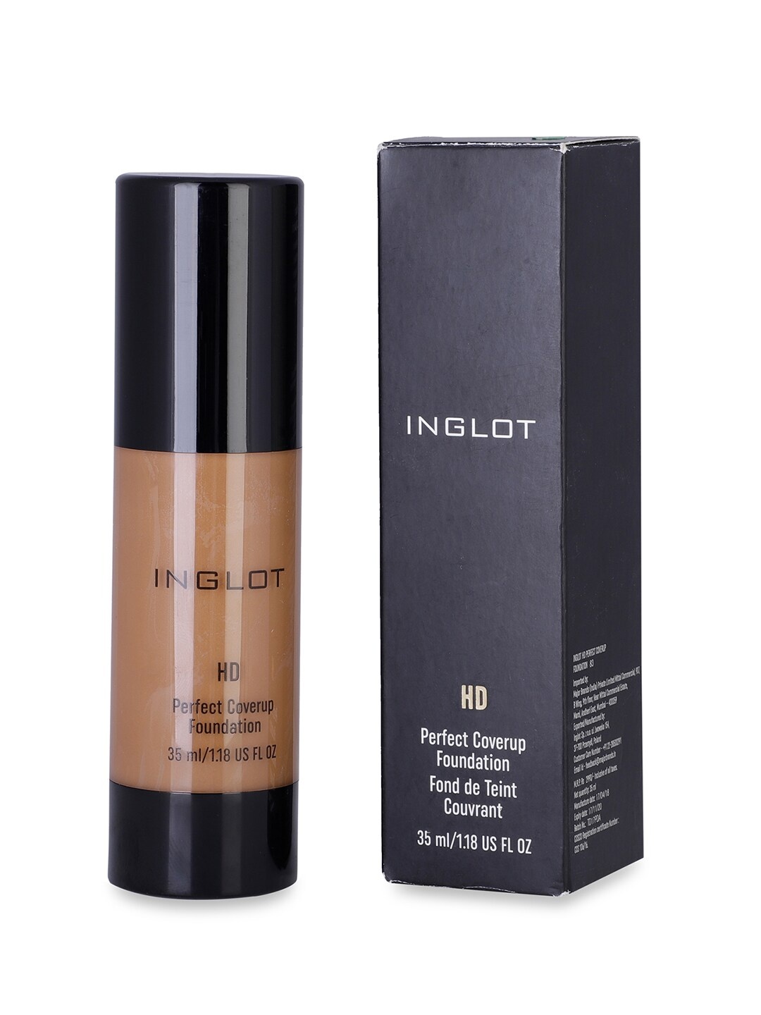 

INGLOT HD Perfect Coverup Foundation - 83 35 ml, Beige