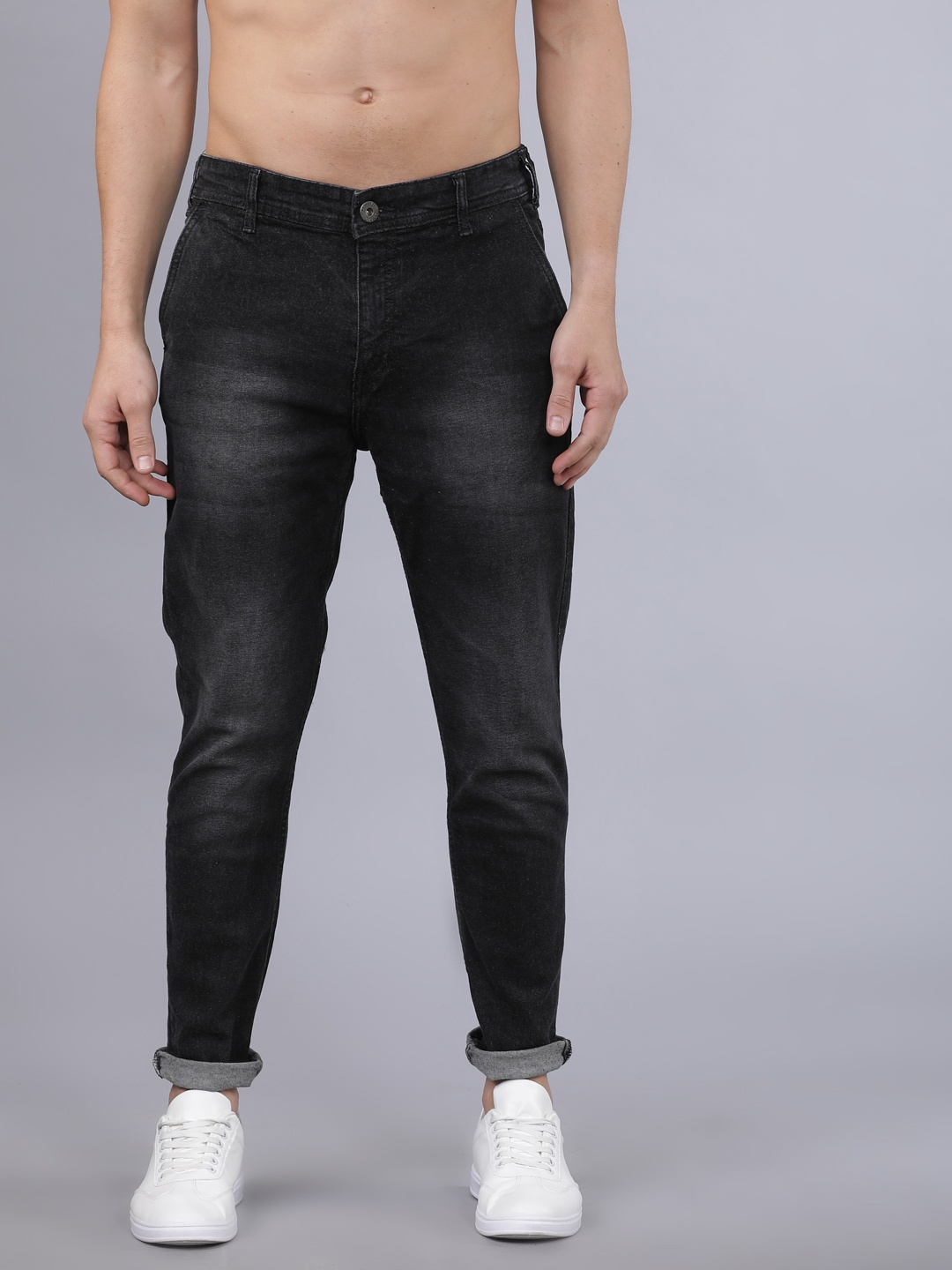 

Horsefly Men Black Slim Fit Jeans
