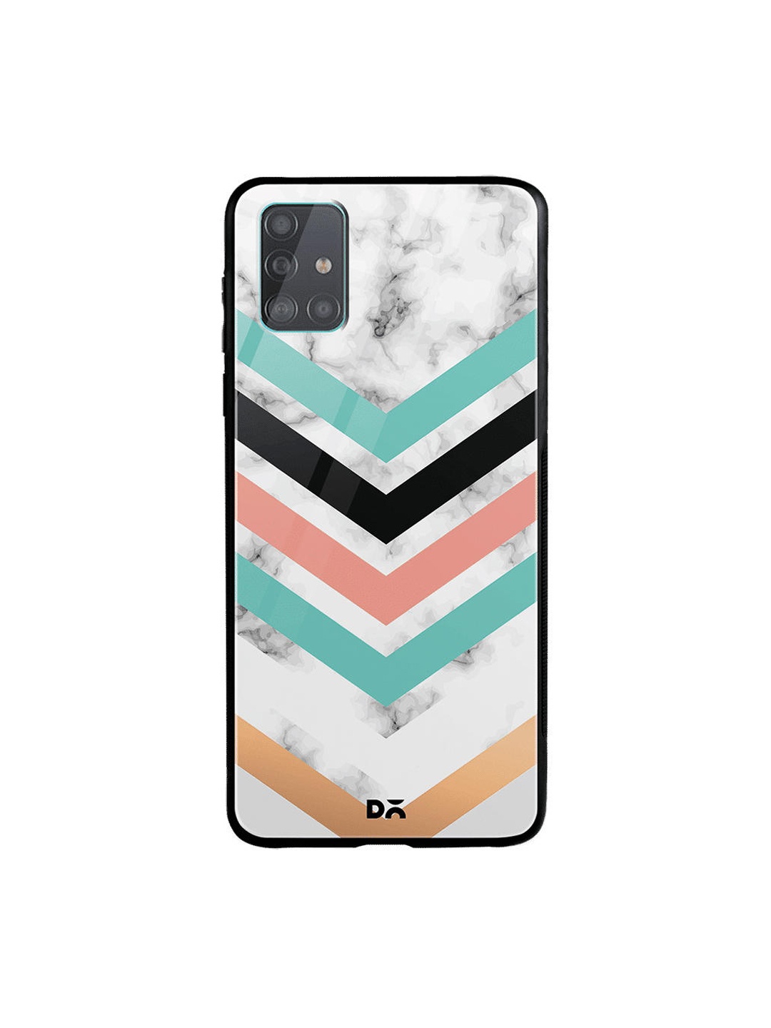 

DailyObjects White & Black Marble III 38 Samsung Galaxy A51 Glass Mobile Cover