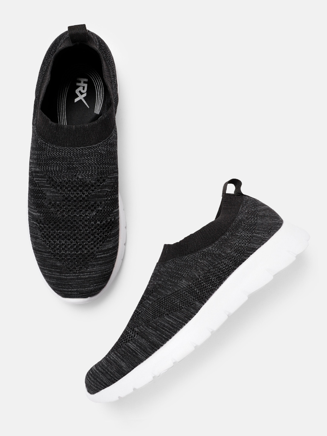 

HRX by Hrithik Roshan Women Woven Design Alpha Running Shoes, Black