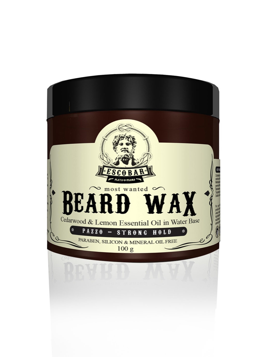 

Escobar Men Most Wanted Beard Wax 100g, Cream