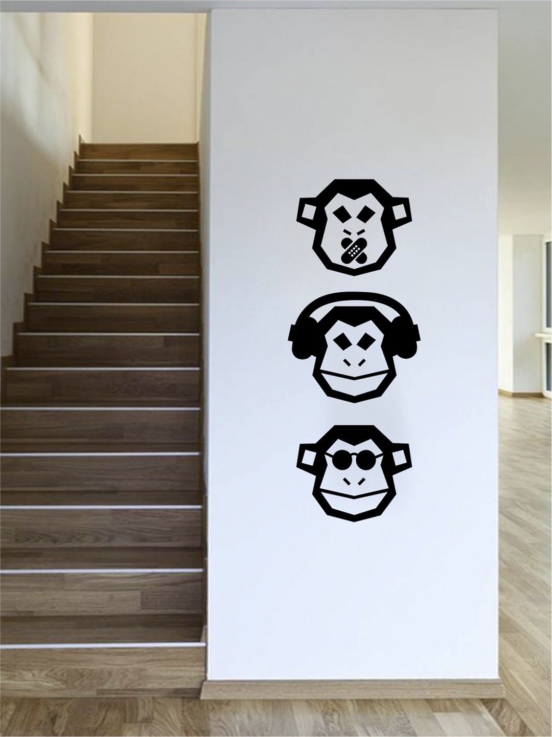 

rawpockets Multicoloured Wall Sticker, Multi