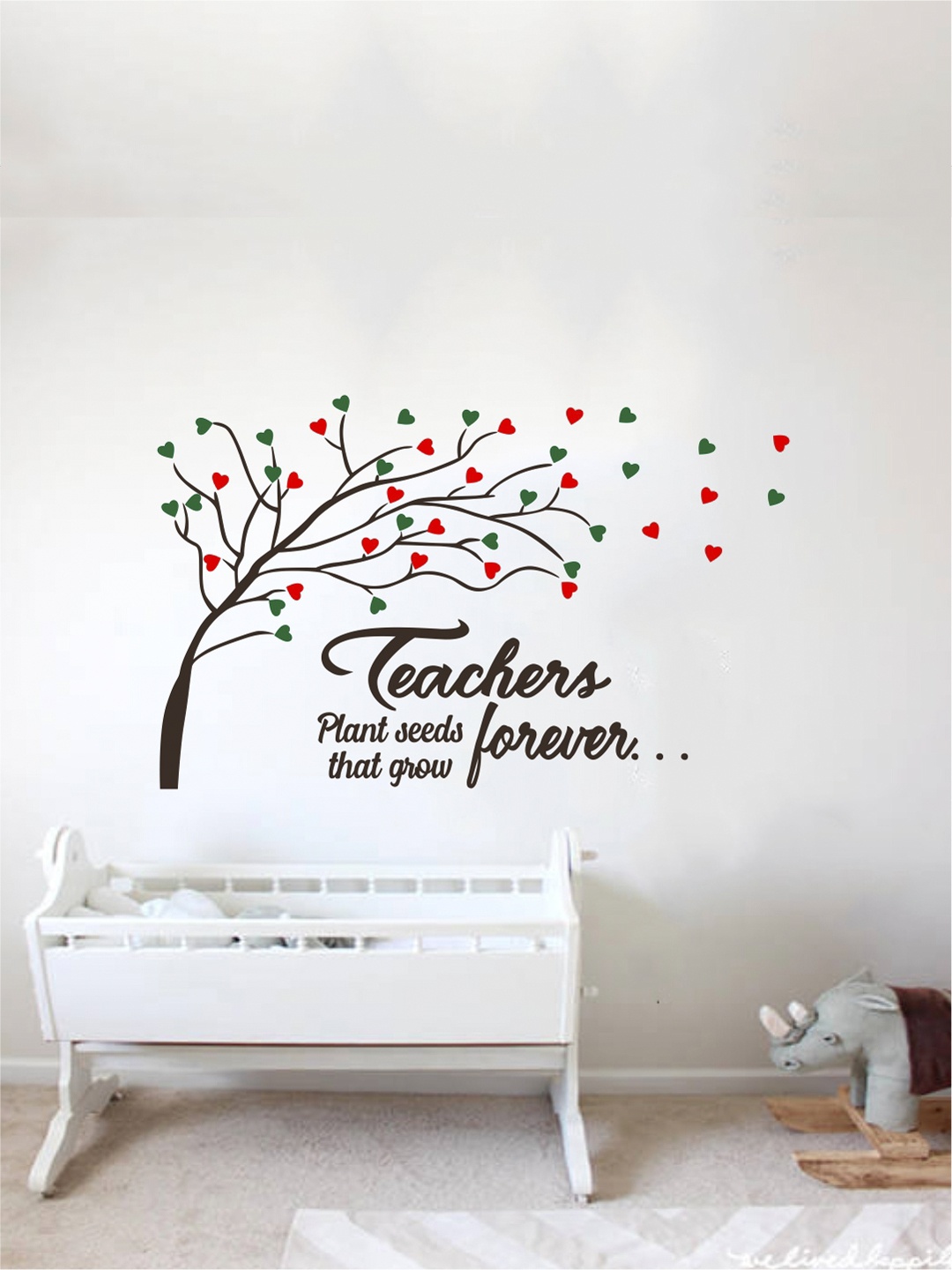 

rawpockets Multicolored Teachers Quotes Wall Stickers, Multi