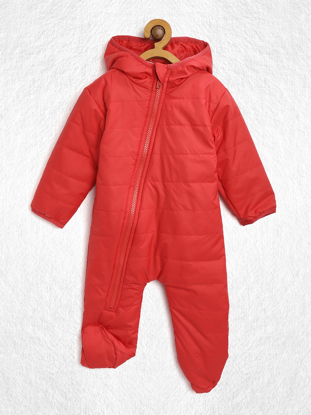 

YK Boys Red Solid Sleepsuit