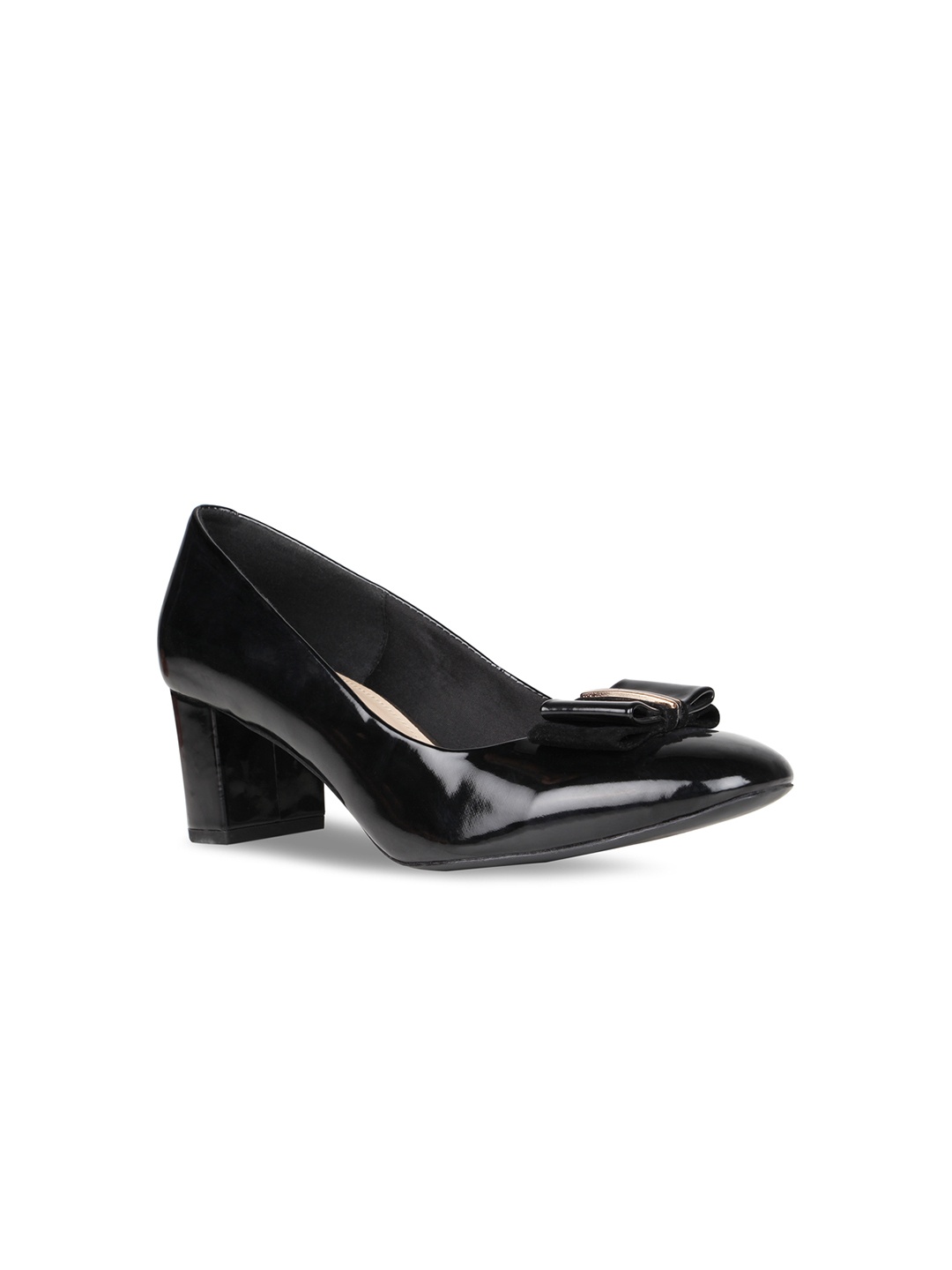 

Rocia Women Black Solid Pumps