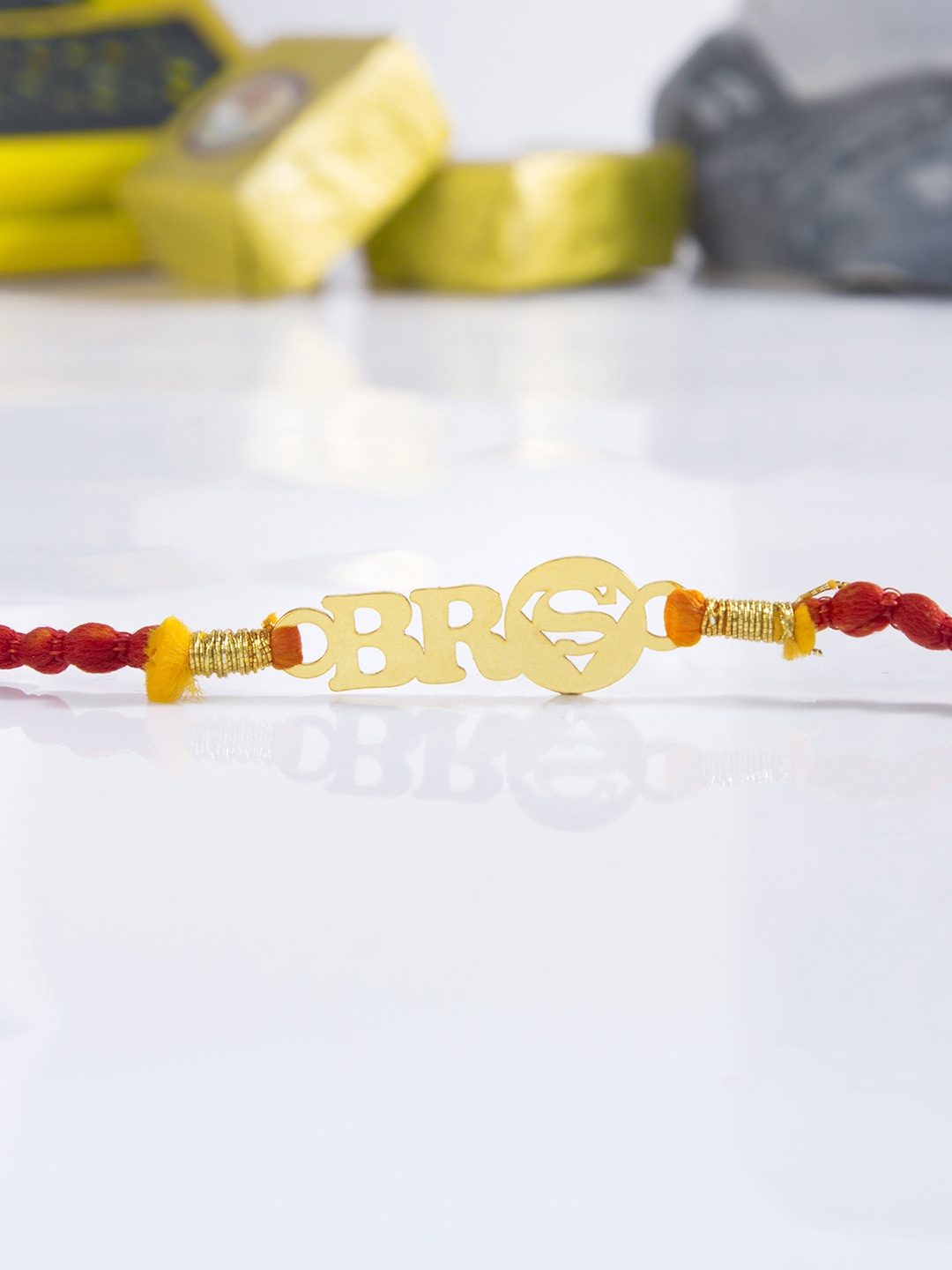 

Bigsmall Red Wraparound Rakhi