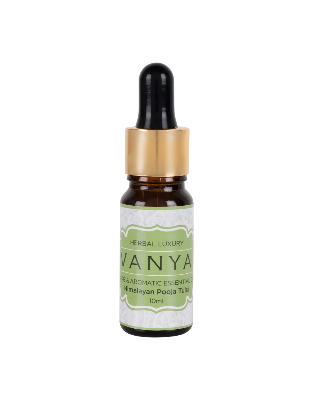 

HERBAL LUXURY VANYA Himalayan Pooja Tulsi Oil - 10 ml, Green